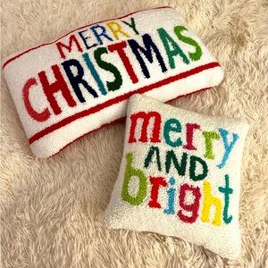 Two Christmas Pillows